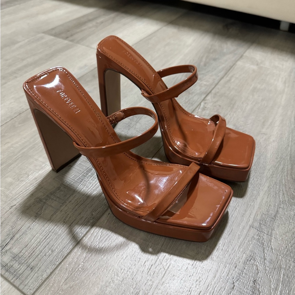 Y2K Brown Women's Heels